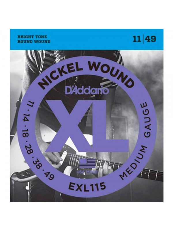 ENCORDOAMENTO-DADDARIO XL NICKEL-WOUND 011