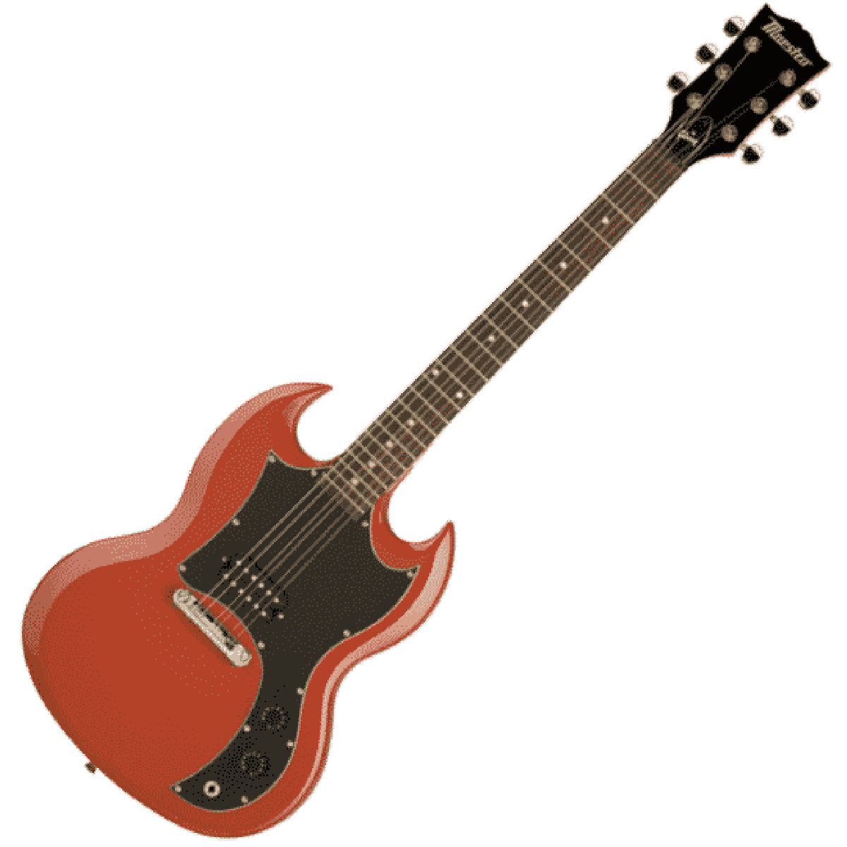 Guitarra Sg Maestro By Gibson 44 Premier Som